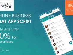 Hiddy – WhatsApp like Business Chat App Clone Script