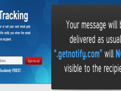 Getnotify | Email Tracking System