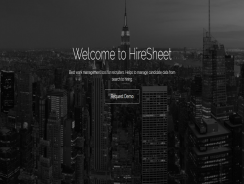 Hiresheet – Applicant tracking