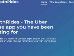 SpotnRides – Top Uber Clone Solution